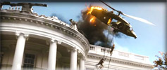 Diwous - recenze - Útok na Bílý dům - vrtulník