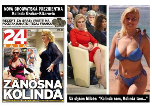 Diwous - Chorvatská prezidentka Kolinda Grabar-Kitarović - sexbomba, humor, kunda sem - kunda tam, Miloš Zeman, prezident, vtip