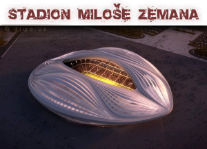 Diwous - Stadion Miloše Zemana - kunda, humor, kunda, Miloš, vtip