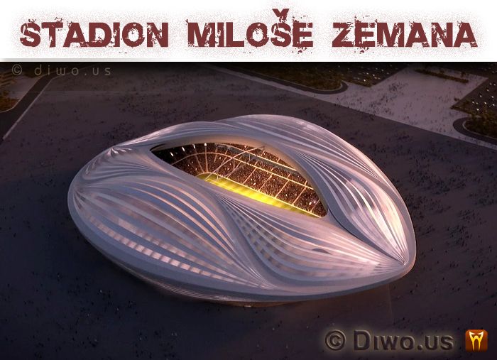 Diwous - Stadion Miloše Zemana - kunda, humor, kunda, Miloš, vtip